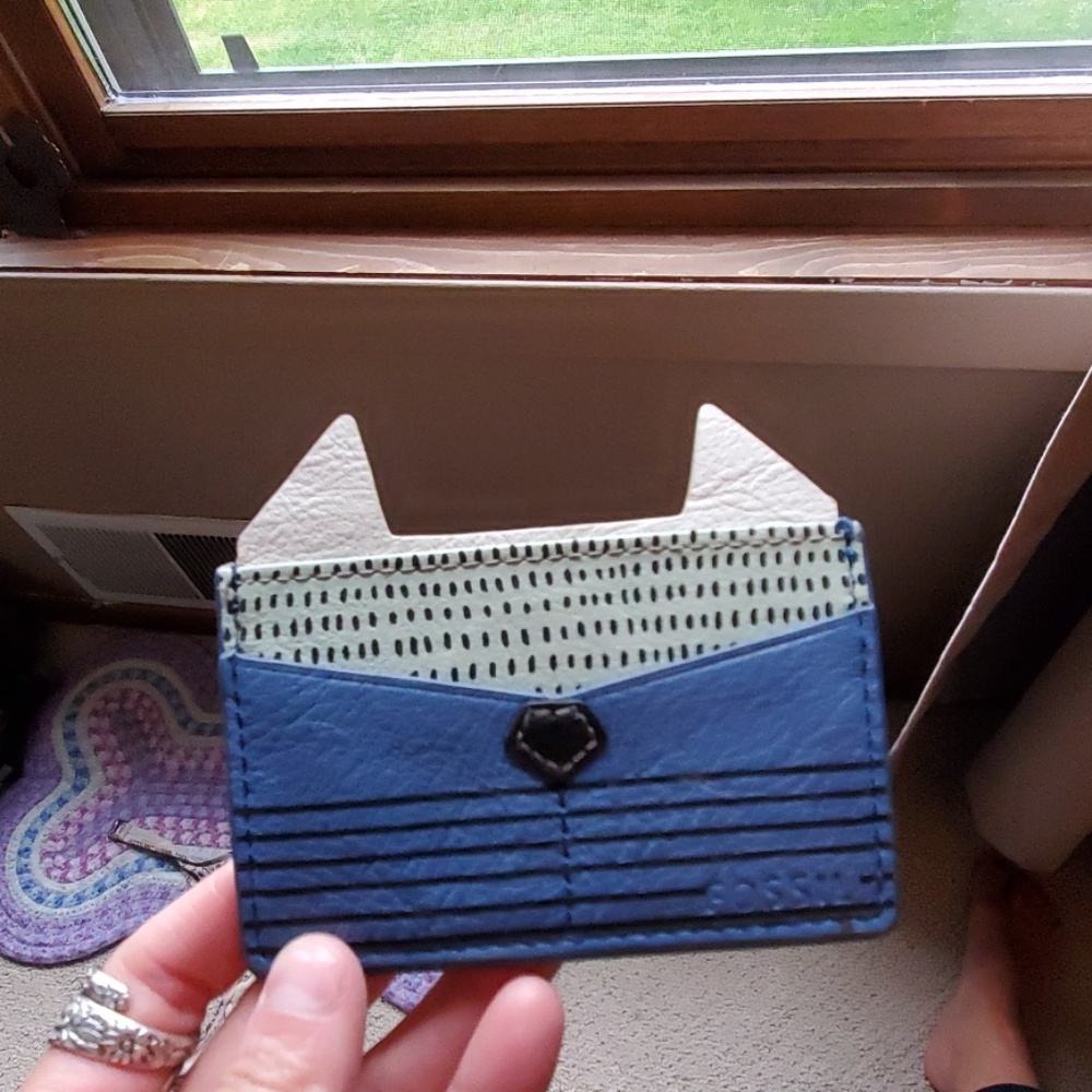 Fossil Cat Wallet
